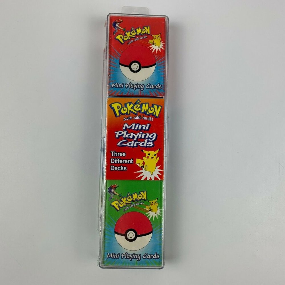 Vintage Pokemon Mini Playing Cards